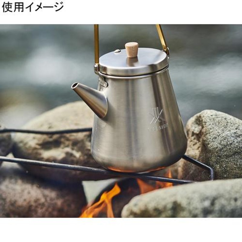 ファイヤーサイド FIRESIDE 1.0L トリップケトル 29015 サテンシルバー