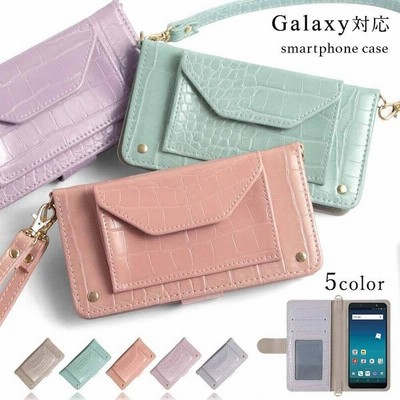 Galaxy ケース 手帳型 おしゃれ ブランド スマホケース Android 全機種対応 ギャラクシーa7 スマホカバー ストラップ付き ポケット 鏡 カード収納 Simフリー 通販 Lineポイント最大get Lineショッピング