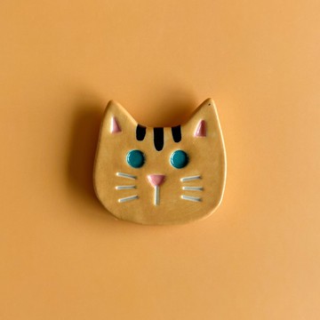 陶瓷貓磁鐵