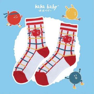 【hahababy】2025 Haha路跑周邊-大人毛巾底運動襪