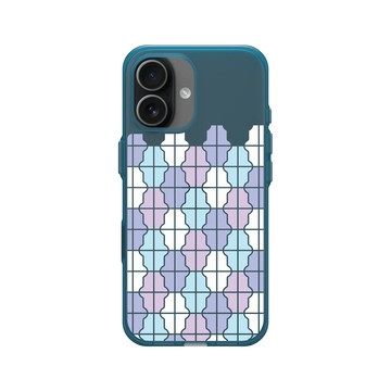 iPhone 17 Clear (相機按鈕) 夜幕藍 - 老屋顏 Old House Face - Newtro馬賽克-甜點店