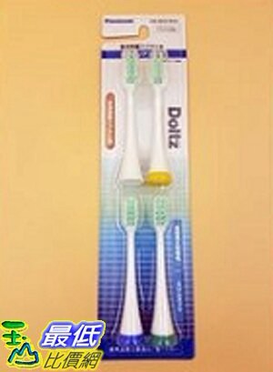[4東京直購] Panasonic EW0943-W (一組4支) DOLTZ 音波電動牙刷替換刷頭 相容:EW-DL43/EW1023/EW-DE55_AA1