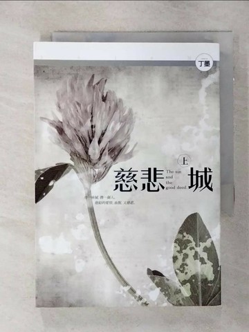 【書寶二手書T9／言情小說_SN7】慈悲城(上)_丁墨