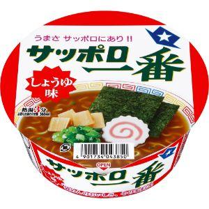 「サンヨー食品」　サッホ゜ロ一番　しょうゆ味どんぶり　72g×12個セット