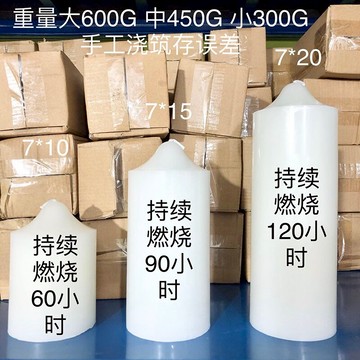 應急防災蠟燭家用尖錐燭光晚餐情調家中常備預防停電無煙照明蠟燭