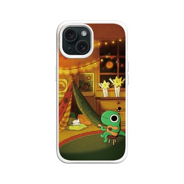 iPhone 15 SolidX 白 - 怪奇事物所 Incrediville - 烏克麗麗之夜