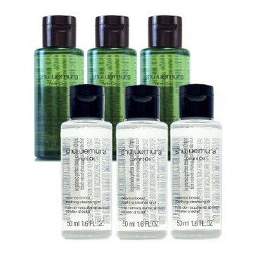 *SHU UEMURA植村秀 抹茶精萃潔顏油50ml*3 / 酒粕精萃潔顏油50ml*3(任選/正統公司貨)