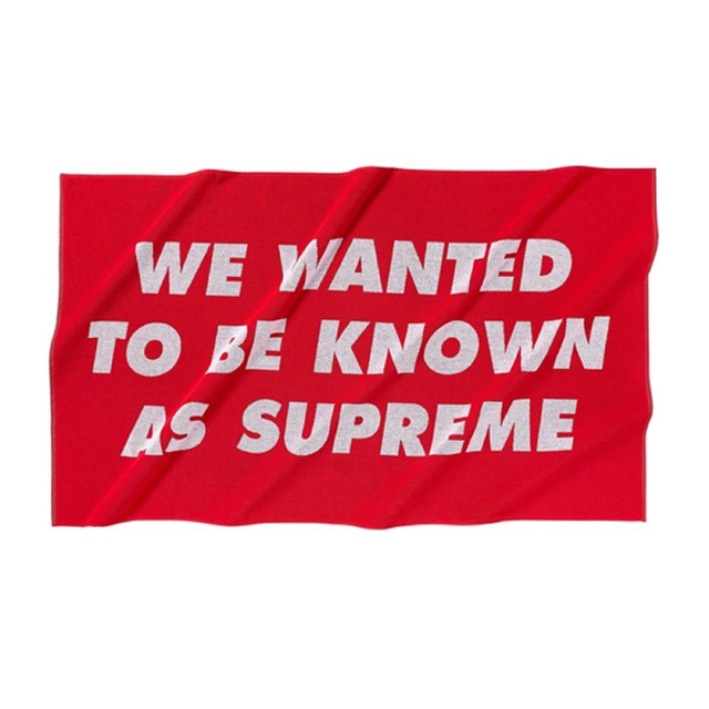 Supreme 20SS Known As Towel 大浴巾/海灘巾
