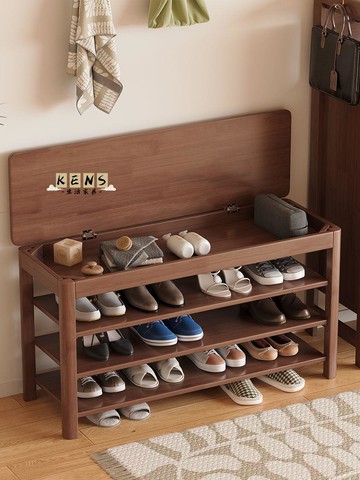 免運 公司貨 換鞋凳 穿鞋椅 玄關凳 坐凳 鞋凳 全實木換鞋凳家用門口鞋柜坐凳一體進門入戶可坐穿鞋翻蓋儲物凳子工廠現貨直銷 可開發票 售後保障 全館八折 店長推薦 5k813