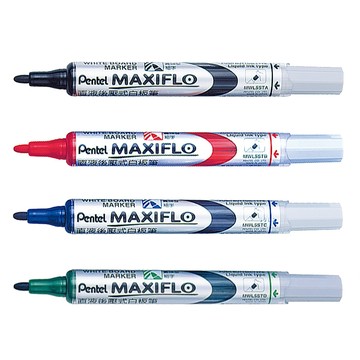 Pentel MAXIFLO直液後壓式白板筆(細字)MWL5S