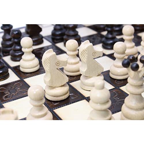 ChessJapan チェスセット クラクフ 42cm 木製