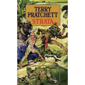 Terry Pratchett Strata Mass Market Paperback 崔普拉切特《地層》大眾市場平裝本