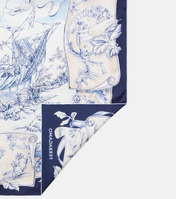 Ferragamo Printed silk scarf