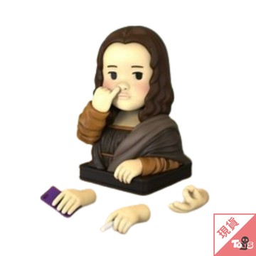 （現貨）Mighty jaxx 龍江唐伯虎 蒙娜麗莎 Mona Lisa 正版 大娃 公仔 手辦 設計師玩具 玩具有毒
