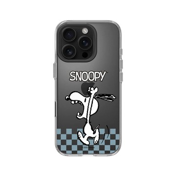 iPhone 16 Pro Clear Case（相機按鈕） 透明 - 史努比 Snoopy - 吶喊