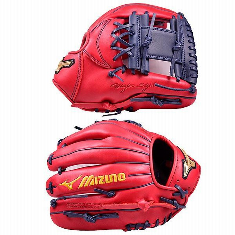 ミズノ グローブ 野球 軟式 メジャースタイル シモンズモデル 内