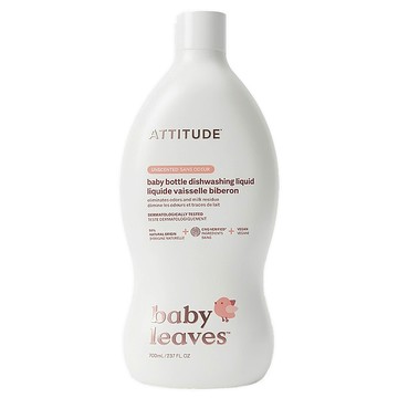 ATTITUDE 艾特優 嬰幼兒奶瓶餐具洗潔精  700ml  1瓶