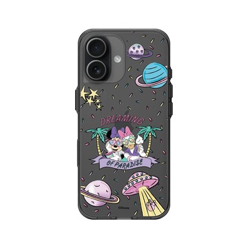 iPhone 17 Clear (相機按鈕) 酷墨灰 - 迪士尼-米奇 Mickey - 繽紛宇宙-米妮與黛西