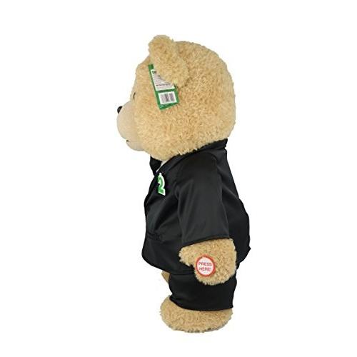 Ted Ted in Tuxedo 16-Inch R-Rated Animated Talking Plush Teddy Bear by Commonwealth