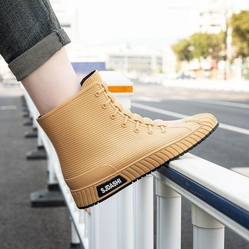 🔥臺灣出貨🔥日本水鞋男女衕款雨鞋女款成人柔軟防滑廚房工作鞋外賣大碼短雨靴