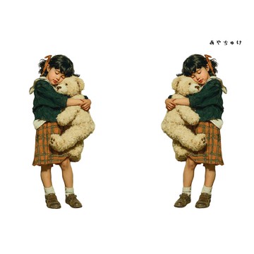 【11月新品2】08-108-0163 人物貼紙 聖誕復古風