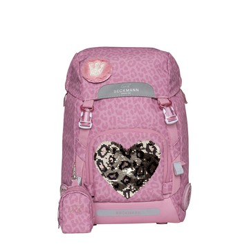 【2023新登場】Beckmann 兒童護脊書包 22L -閃亮豹紋