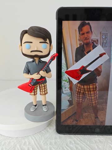 【客製化3D人像公仔】訂製手工Funko Pop男生朋友老公生日禮物