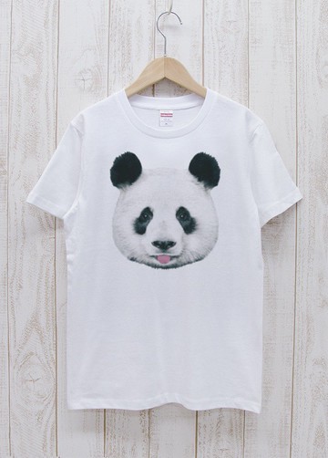 ronronPANDA Tee Beh 白 / R024-T-WH