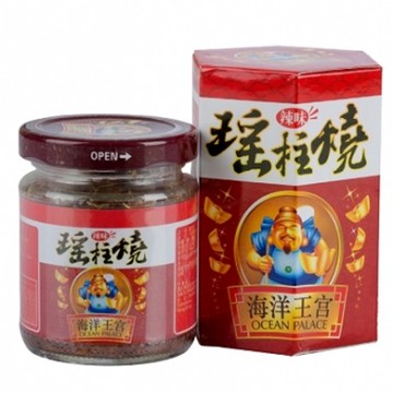 海洋王宮瑤柱干貝燒120G辣味