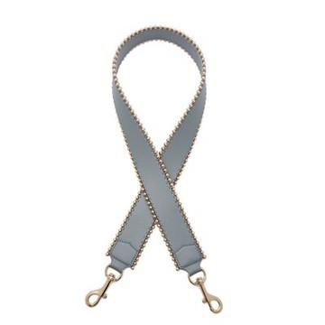 皮革肩背帶-寬版珠鏈純色包包背帶10款73ve6【獨家進口】【米蘭精品】