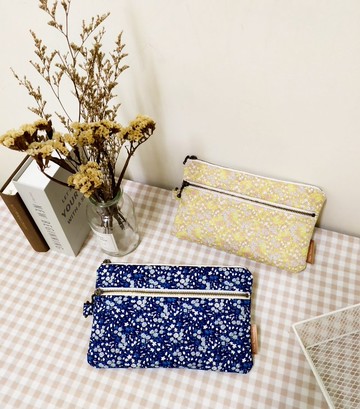 拾光系列零錢包/萬用包/拉鍊收納包/星空雛菊款/現貨供應中