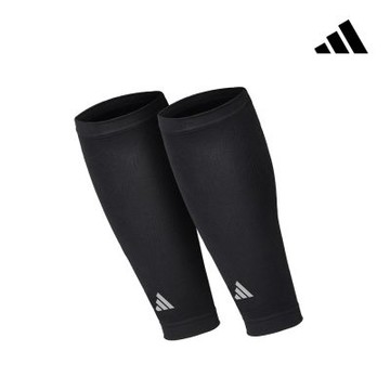 adidas 愛迪達 機能壓縮小腿套 (黑)