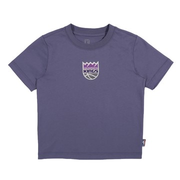 NBA 兒童/青少年 胸前隊徽 短袖上衣 國王隊