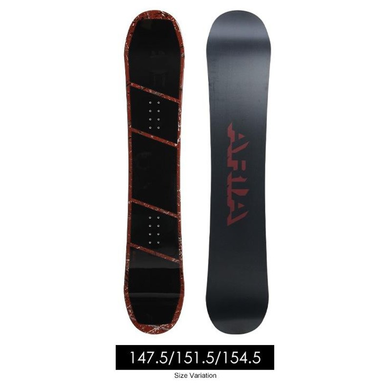 ARIA SNOWBOARD 151cm キャンバー 初心者用スノーボード - ボード