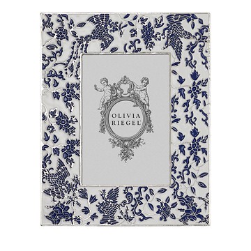Olivia Riegel Blue & White Imperial Phoenix Frame, 5 x 7