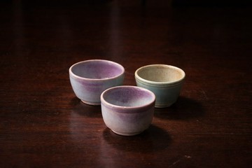 鈞釉 品茗杯 (三只)