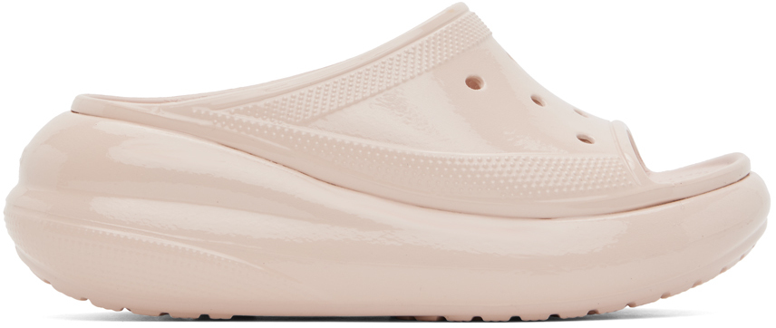 Crocs 粉色 Crush High Shine 凉鞋