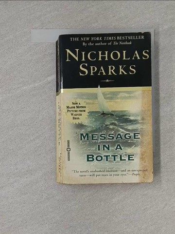 【書寶二手書T1／原文小說_X9P】MESSAGE IN A BOTTLE_Sparks, Nicholas