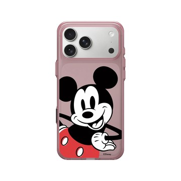 iPhone 17 Pro Max Clear (相機按鈕) 晶醺玫 - 迪士尼-米奇 Mickey - Look at the camera-米奇