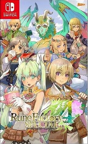 美琪 Switch遊戲卡 符文工坊4 符文工房4 中文