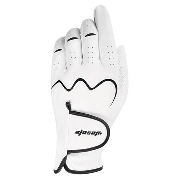 bebehome 男款 奈米透氣高爾夫手套 左手用 23  1個  M  白色