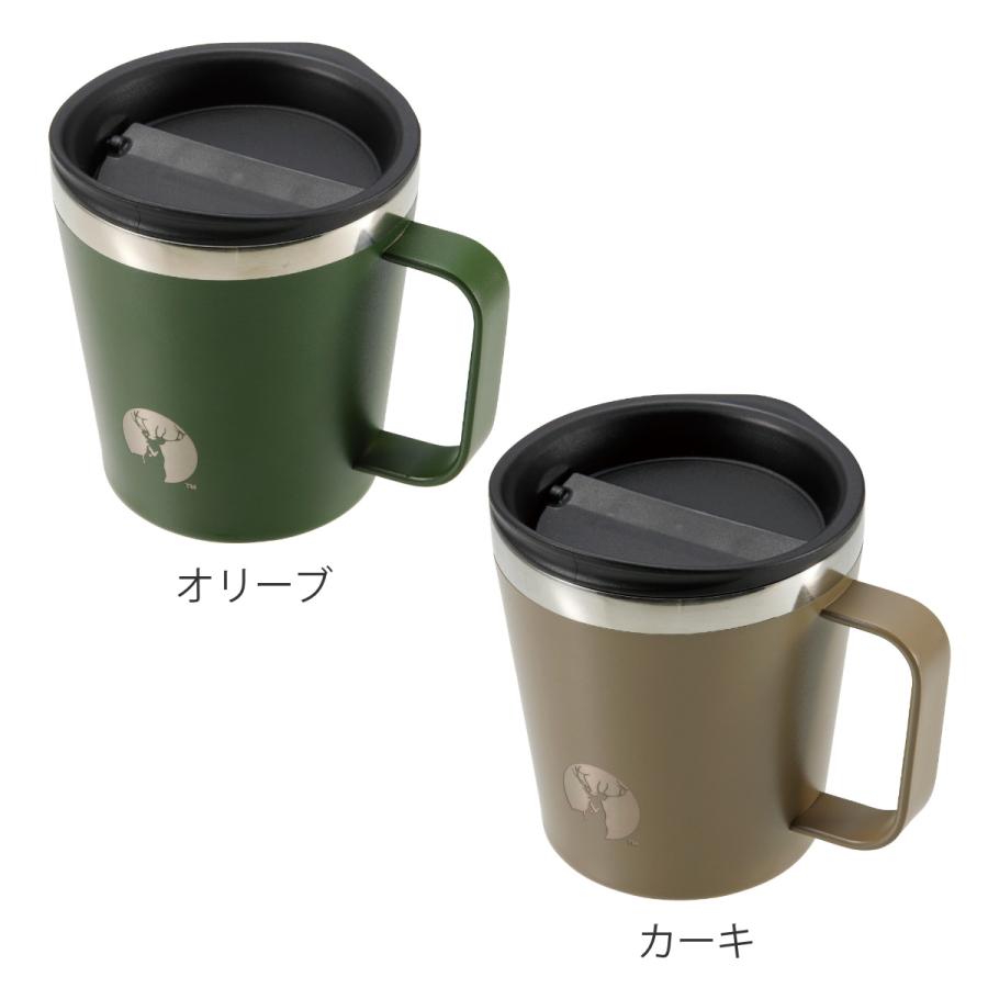 マグカップ 450ml ヌードルインマグ450 キャプテンスタッグ （ CAPTAIN STAG コップ マグ カップ カップ麺ホルダー ステンレス ふた付き ）