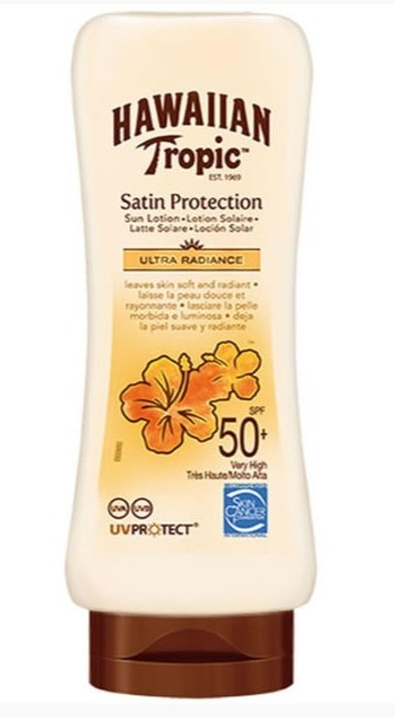 Hawaiian Tropic - Satin Protection Sun Lotion SPF 50 (180ml)