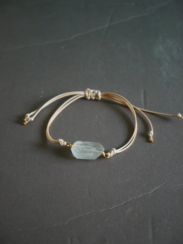 白水晶手繩 天然水晶手鍊 礦石手環 水晶手繩 情侶手繩 朋友手繩