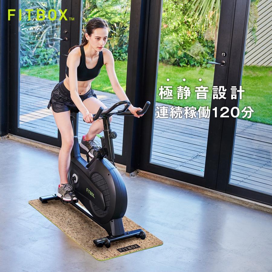 公式】FITBOX フィットネスバイク スピンバイク エアロ バイク 家庭用 ... エアロバイク
