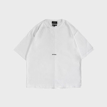 DYCTEAM - 立體LOGO落肩TEE (white)