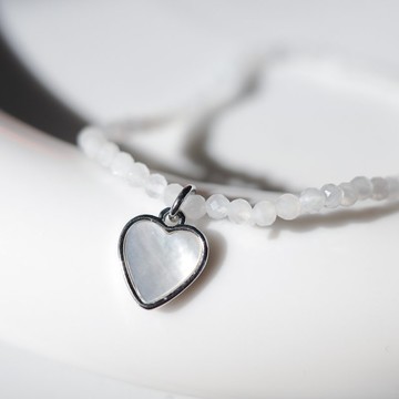 六月誕生石 溫柔浪漫的月光石手鏈