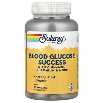 Solaray, Blood Glucose Success，90 粒素食膠囊