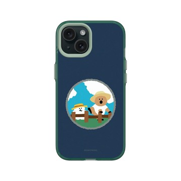 iPhone 15 Clear 憂墨綠 - Dinotaeng - 田園觀察日記 - 翻過圍籬