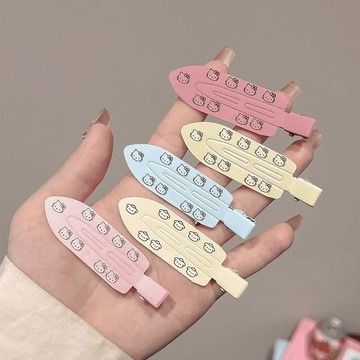 ✨桃園出貨✨無痕前額髮夾kt八字劉海夾甜酷側邊夾一字夾多巴胺甜美髮飾